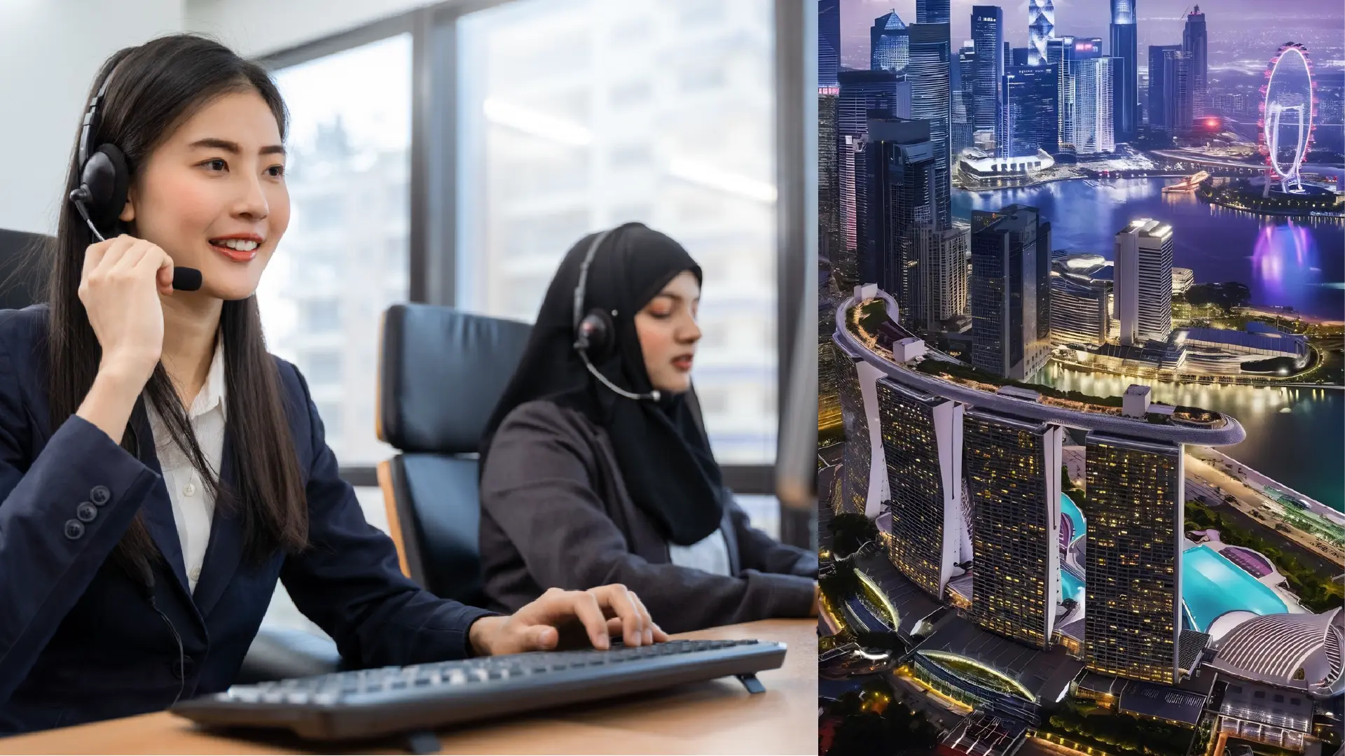 AI voice agents vs human sales team cost comparison for Singapore businesses